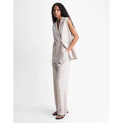 Calça Linho Fio Tinto