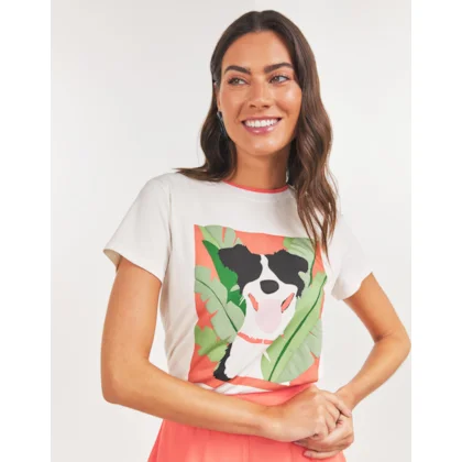 T-Shirt Cachorro Cartaz