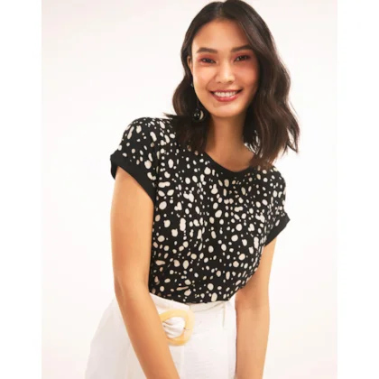 T-Shirt Poá Casca De Ovo