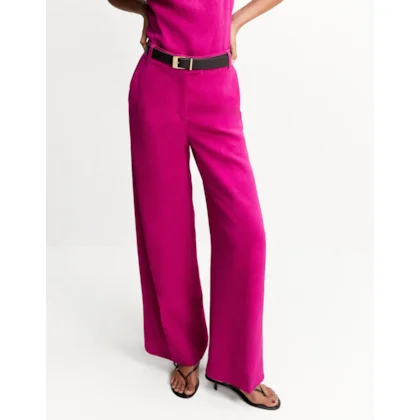 Calça Pantalona Alfaiatada