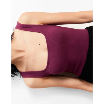 Regata Malha Alça Larga