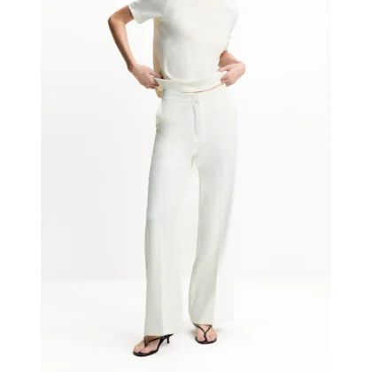 Calça Brasília Reta Off White