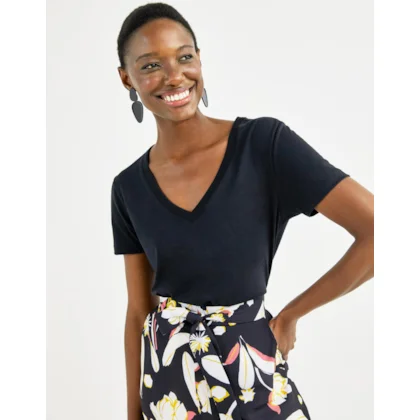 T-Shirt Pima Decote v