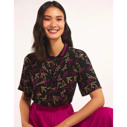 Camisa Pólo Origami