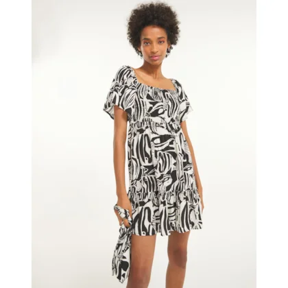 Vestido Curto Peixes Pb