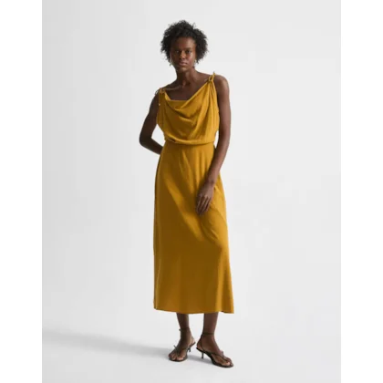 Vestido Midi Degagê Amarração