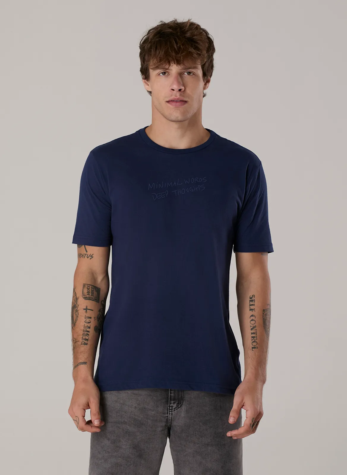 Camiseta Manga Curta Minimal