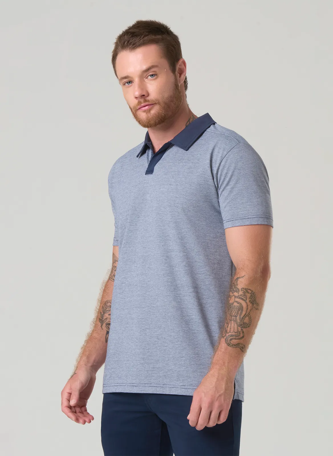 Polo Decote v Listrado