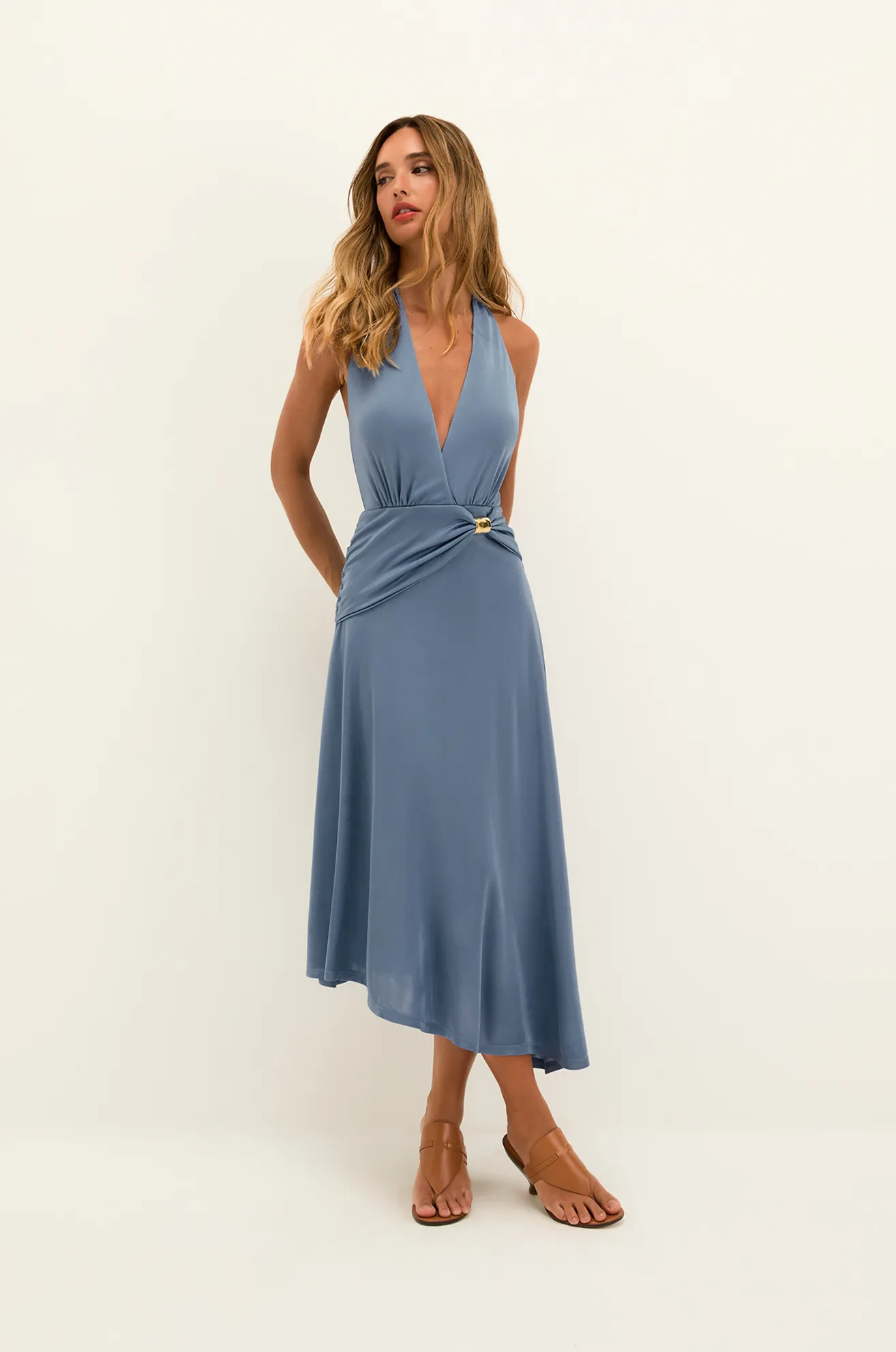 Vestido Midi Luzita West Coast