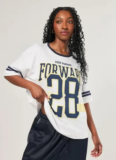 camiseta box off-white forward