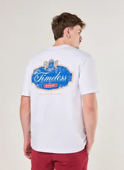 camiseta off-white comfort malhão timeless