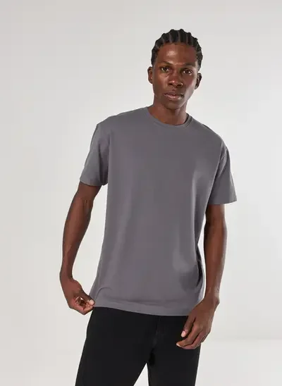 camiseta básica modelagem box