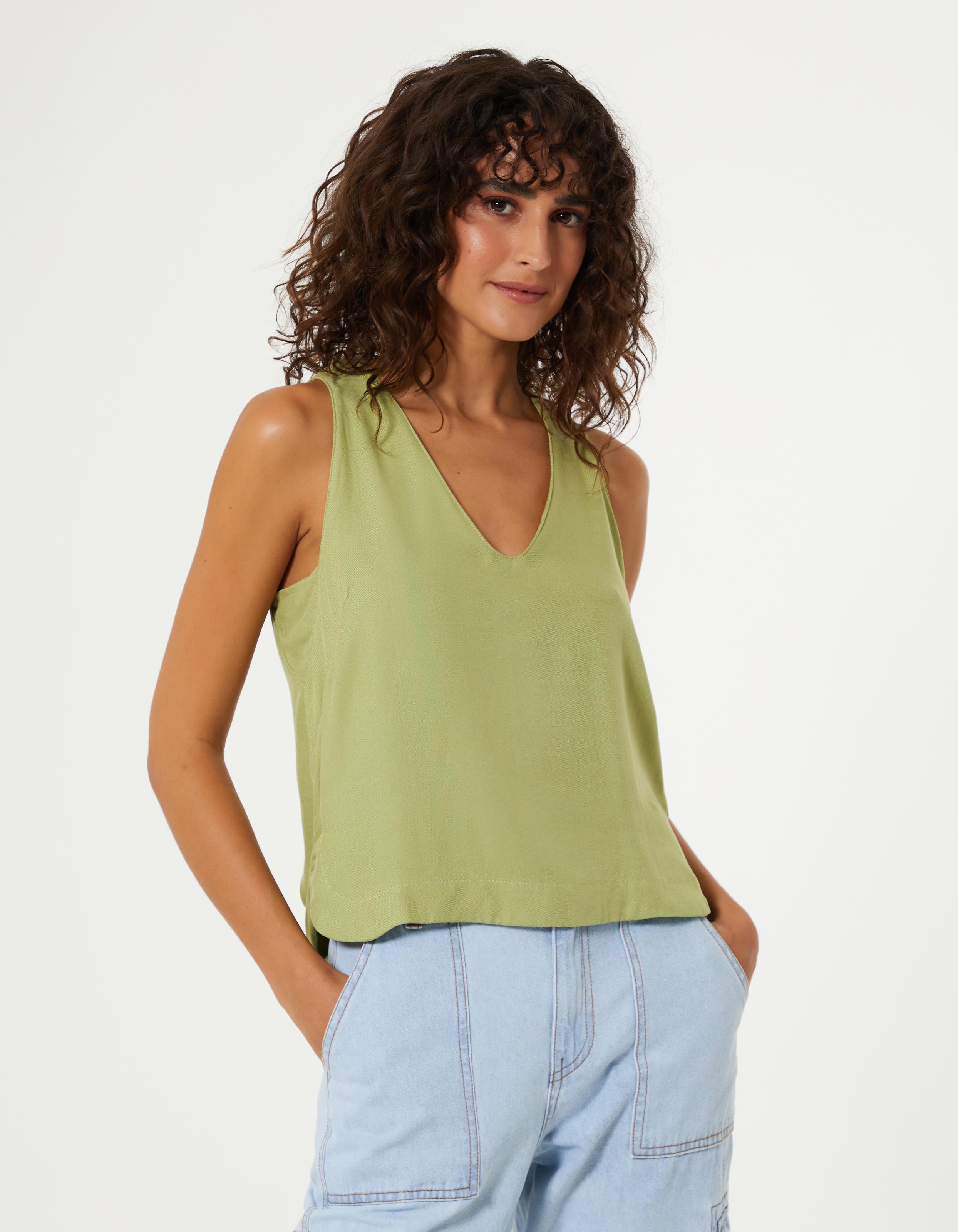 Regata Twill Recorte - Verde Oliva