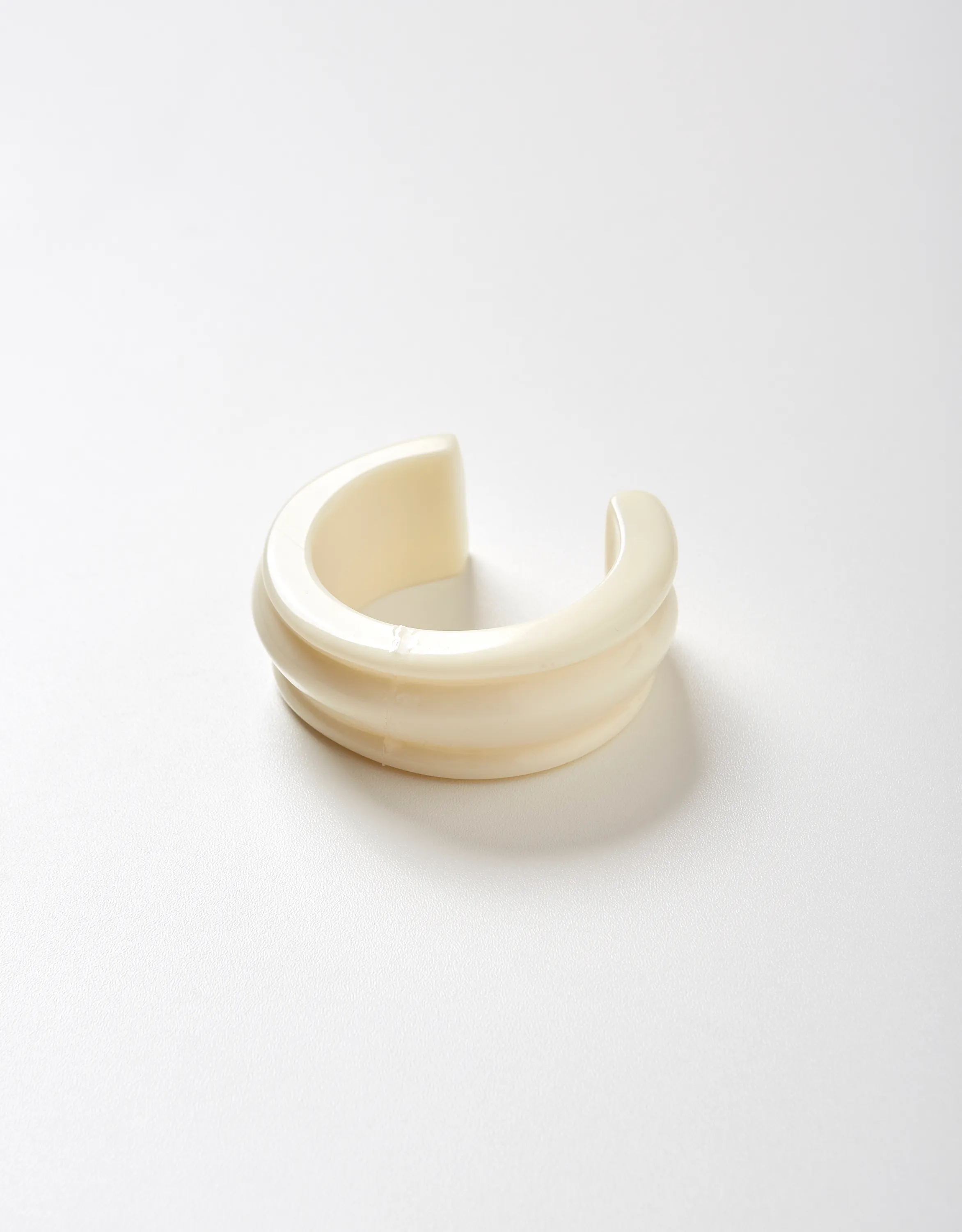 Bracelete Gem Resina - Marfim