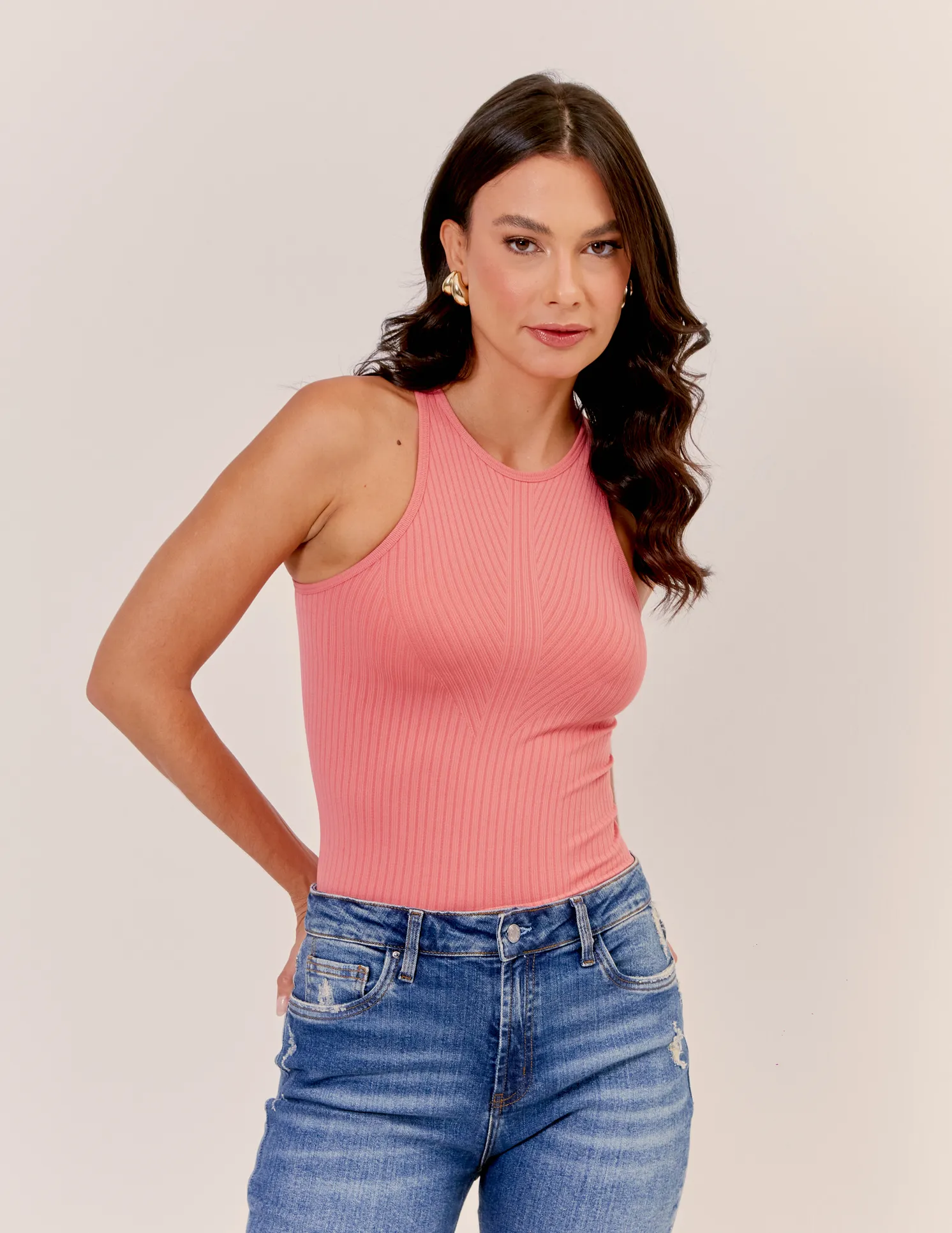 Blusa Under Seanless Iza - Rosa