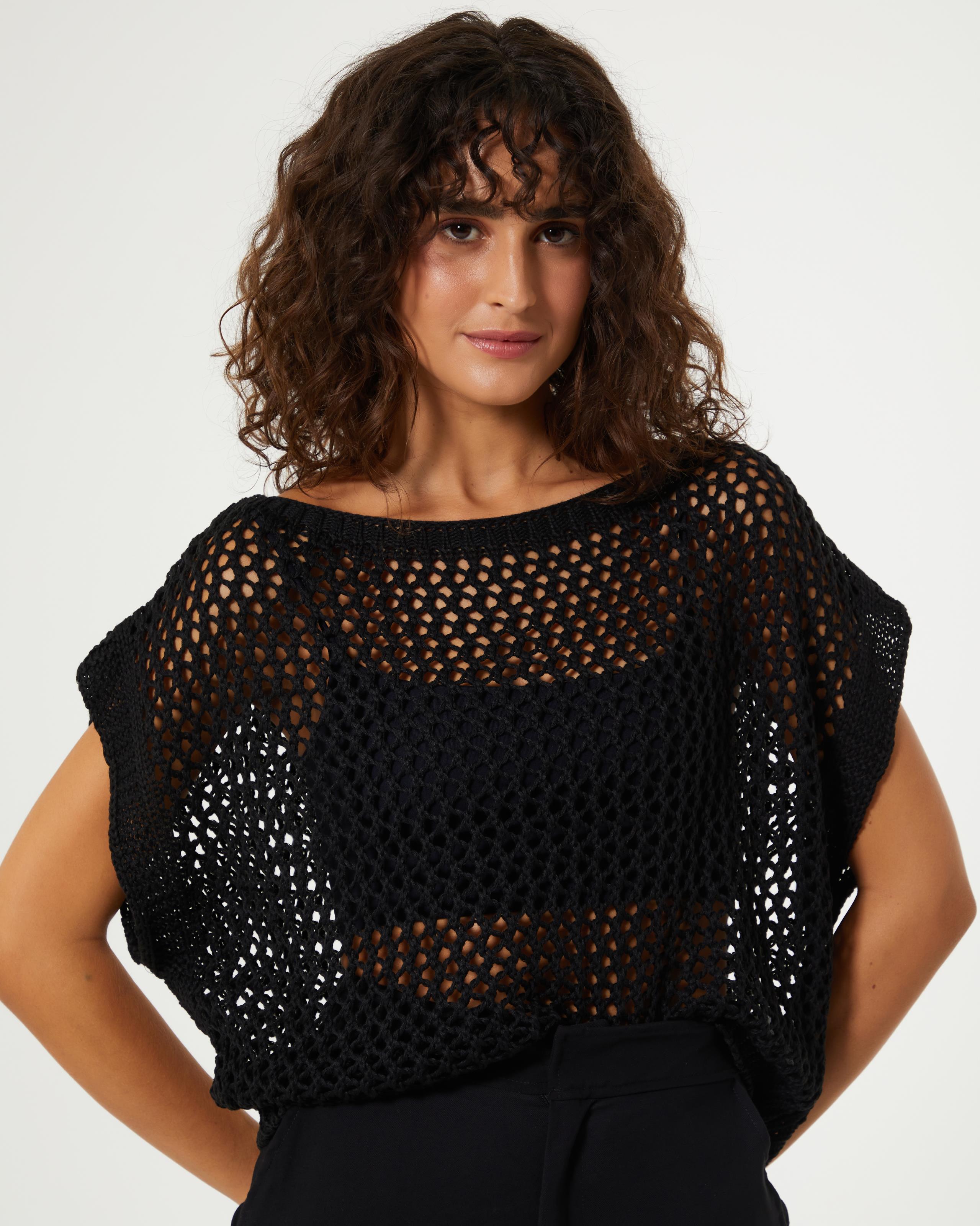 Blusa Tricot Mariana - Preto